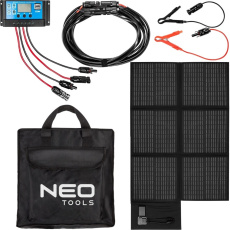 Přenosný solární panel 120W/18V NEO Tools 90-141