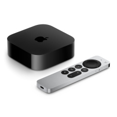 Apple TV 4K Černá, Stříbrná 4K Ultra HD 128 GB Wi-Fi Připojení na síť Ethernet