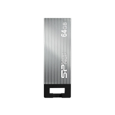 SILICON POWER Touch 835 Pendrive USB flash disk 64 GB USB 2.0 (SP064GBUF2835V1T) Stříbrná