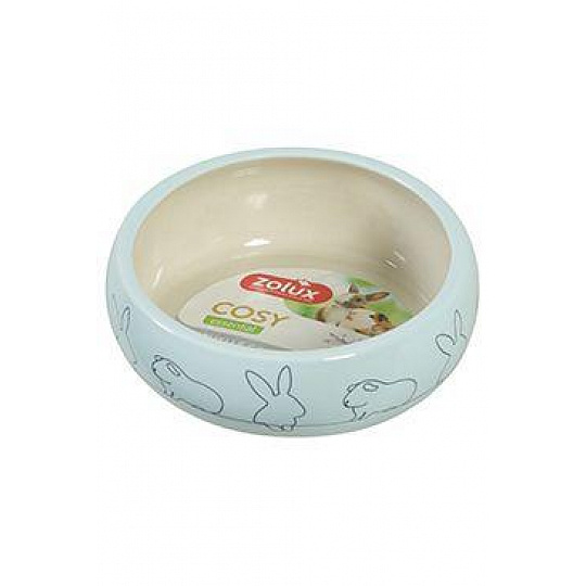 Miska keramická COSY hlodavec 250ml modrá Zolux