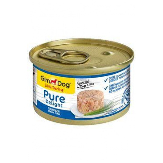 GimDog Pure Delight konz. tuňák 85g GimDog Pure Delight konz. tuňák 85g