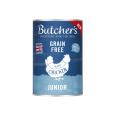 BUTCHER'S Original Junior Chicken Jelly - vlhké krmivo pro psy - 400g