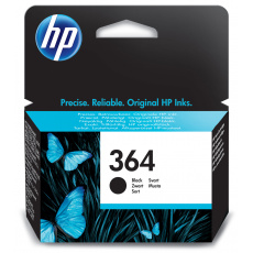 HP 364 Originální Černá 1 kusů
