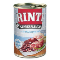 Rinti Dog Kennerfleisch konzerva drůbeží srdíčka 400g Rinti Dog Kennerfleisch konzerva drůbeží srdíčka 400g