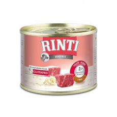 Rinti Dog Sensible konzerva hovězí+rýže 185g Rinti Dog Sensible konzerva hovězí+rýže 185g
