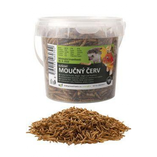 UGF sušený moučný červ 500ml 80g
