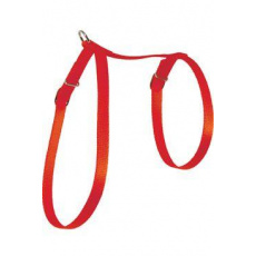 Postroj kočka nylon 10mm červený Zolux Postroj kočka nylon 10mm červený Zolux