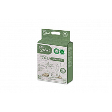 Podstielka pre citlivé mačky Velvet Paw Tofu s aloe vera esenciou  6 l