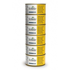 Schesir Cat konz. Adult tuňák/surimi 6x85g Schesir Cat konz. Adult tuňák/surimi 6x85g