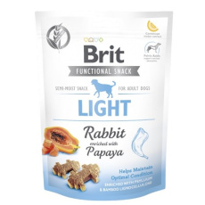 BRIT Functional Snack Light Rabbit  - pochoutka pro psy - 150g