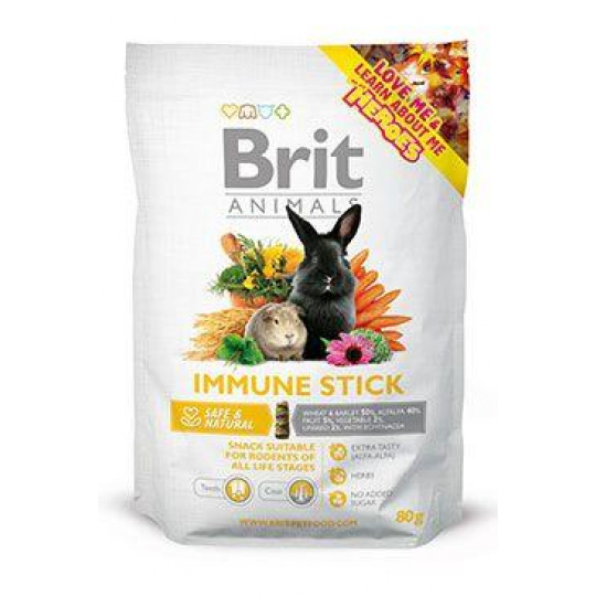 Brit Animals Immune Stick for Rodents 80g Brit Animals Immune Stick for Rodents 80g