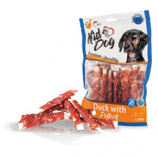 KIDDOG kachní masíčko na plátku z tresky 250 g KIDDOG kachní masíčko na plátku z tresky 250 g