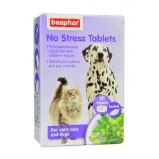Beaphar No Stress Tablety pro psy a kočky 20ks Beaphar No Stress Tablety pro psy a kočky 20ks