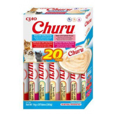 Churu Cat BOX Tuna Seafood Variety 20x40g