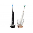 Philips DiamondClean 9000 9000 DiamondClean HX9914/57 Sonické kartáčky s aplikací a nabíjecí sklenička 1+1