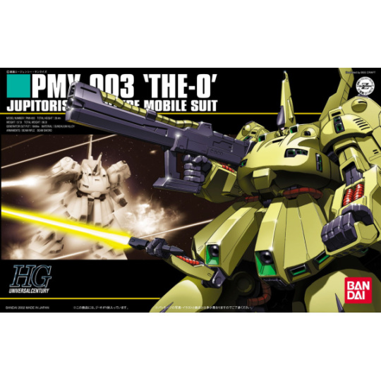 Figurine collector's BANDAI HGUC 1/144 PMX-003 THE-O GUN14213