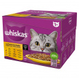 WHISKAS Poultry Feast - mokré krmivo pro kočky - 24x85 g