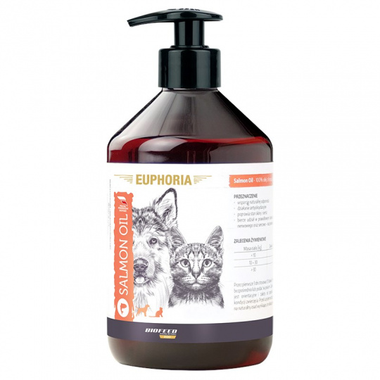 BIOFEED Euphoria - lososový olej - 500ml