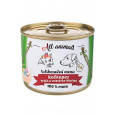 All Animals kočkopes Velikon.menu králík+smetánka 200g