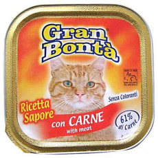 GRAN BONTA paštika s hovězím masem pro kočky 100g GRAN BONTA paštika s hovězím masem pro kočky 100g