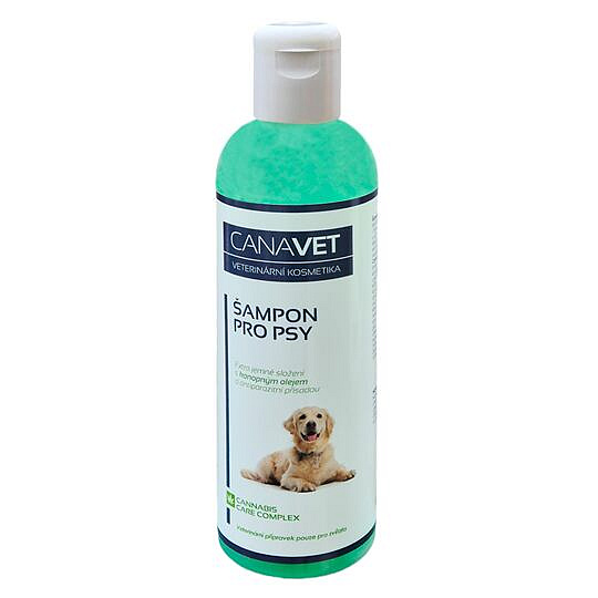 CANAVET šampon pro psy s antipar.přísadou Canabis CC 250ml