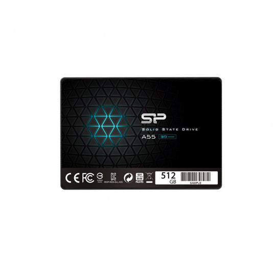 Silicon Power Ace A55 2.5" 512 GB SSD Serial ATA III 3D NAND (SP512GBSS3A55S25RR) Bulk