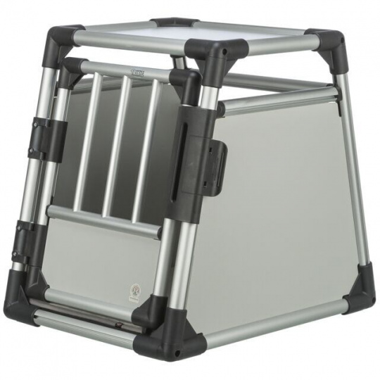 Transportní klec - hliníkový rám, pevné panely 48 x 57 x 64 cm, nosnost 15 kg