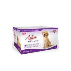 Podložka absorbční pro psy Aiko Soft Care 60x58cm100ks