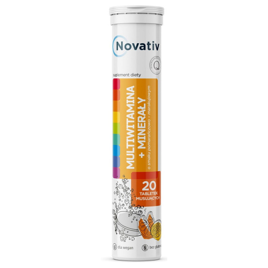 Novativ Multivitamin + minerály 20 tablet