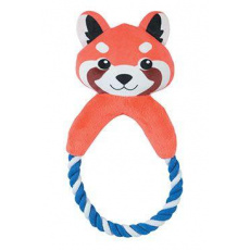 Hračka pes CALINOU PANDA ROPE plyš Zolux Hračka pes CALINOU PANDA ROPE plyš Zolux