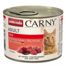 ANIMONDA konzerva CARNY Adult - hovězí 200g ANIMONDA konzerva CARNY Adult - hovězí 200g