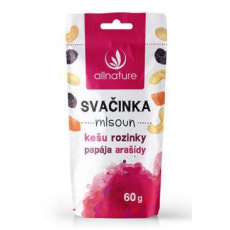 Allnature směs Svačinka Mlsoun 60g Allnature směs Svačinka Mlsoun 60g