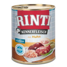 Rinti Dog Kennerfleisch konzerva Junior kuře 800g Rinti Dog Kennerfleisch konzerva Junior kuře 800g