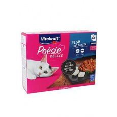 Vitakraft Cat Poésie Déli Sauce Multipack rybí 6+1x85g Vitakraft Cat Poésie Déli Sauce Multipack rybí 6+1x85g