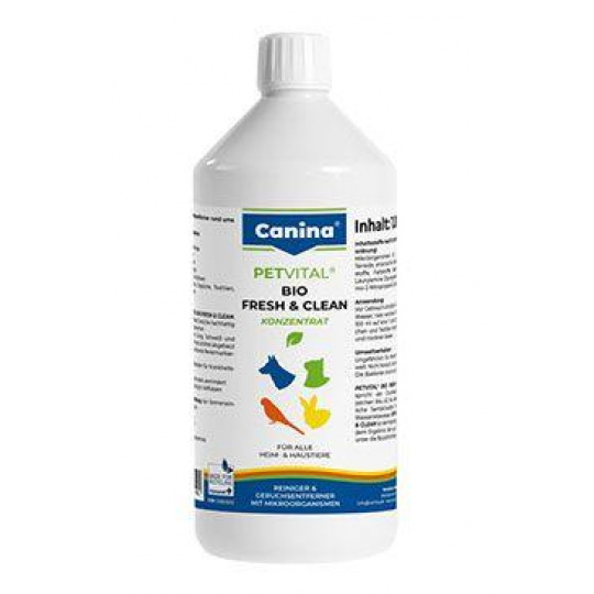 Canina Petvital Bio Fresh&Clean koncentrát 1l