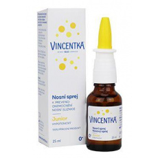 Vincentka nosní spray JUNIOR 25ml Vincentka nosní spray JUNIOR 25ml