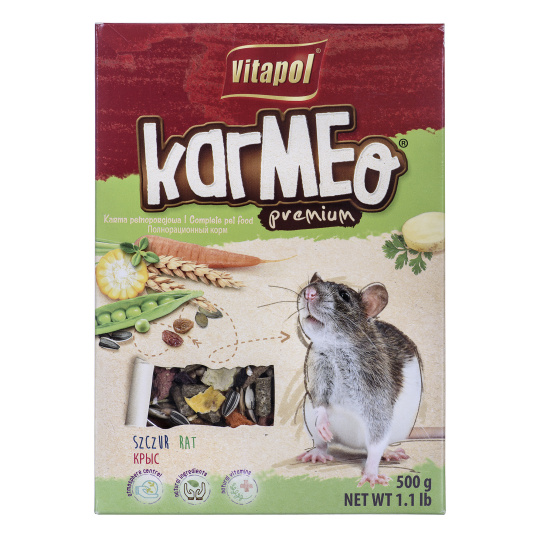 VITAPOL Karmeo Premium - krmivo pro krysy - 500g