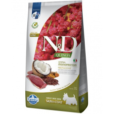 Farmina N&D dog QUINOA (GF) adult mini, skin & coat, duck & coconut 7 kg