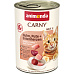 ANIMONDA konzerva CARNY Adult - kuře, krůta+kachní srdce 400g