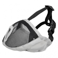 Náhubek pro krátkonosá plemena, polyester S , 23 cm, šedý Náhubek pro krátkonosá plemena, polyester S , 23 cm, šedý