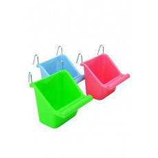 Krmítko pro exoty Q1 otevřené s háčky 200ml 12cm Krmítko pro exoty Q1 otevřené s háčky 200ml 12cm