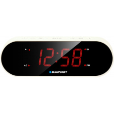 Blaupunkt CR6WH budík Digitální budík Černá, Bílá