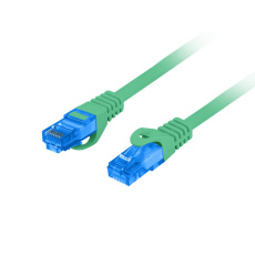 LANBERG PATCHCORD S/FTP CAT.6A 0,5M ZELENÝ LSZH