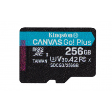 Kingston Technology Canvas Go! Plus 256 GB MicroSD UHS-I Třída 10