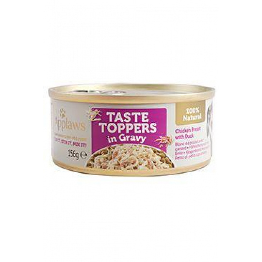 Applaws Dog konz. Toppers Gravy kuře s kachnou 156g
