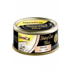Gimcat ShinyCat konz. filet v kuřecím vývaru 70g Gimcat ShinyCat konz. filet v kuřecím vývaru 70g