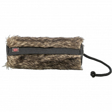 Tréninkový pešek - srst, plyš/polyester 6 x 20 cm, imitace králičí srst černá Tréninkový pešek - srst, plyš/polyester 6 x 20 cm, imitace králičí srst černá