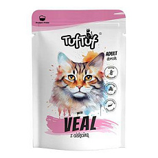 Tuf Tuf Cat Paštéta s teľacím mäsom kapsička 300g