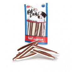 KIDDOG hovězí sendvič s treskou 80 g KIDDOG hovězí sendvič s treskou 80 g