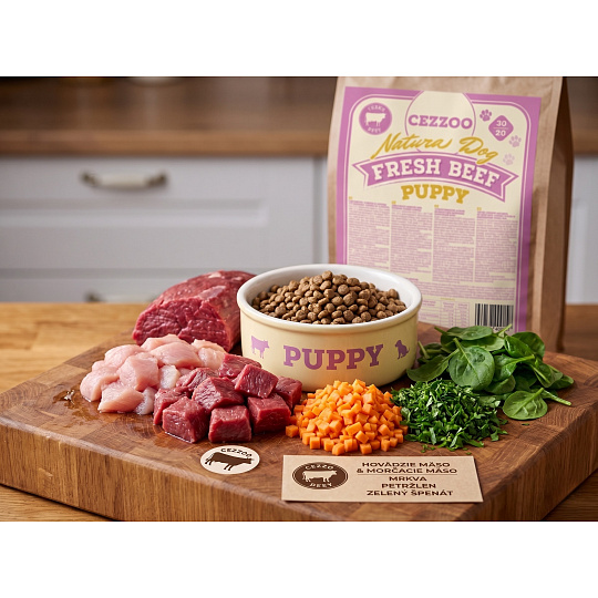 CEZZOO Natura Dog Fresh Beef Puppy 10kg CEZZOO Natura Dog Fresh Beef Puppy 10kg